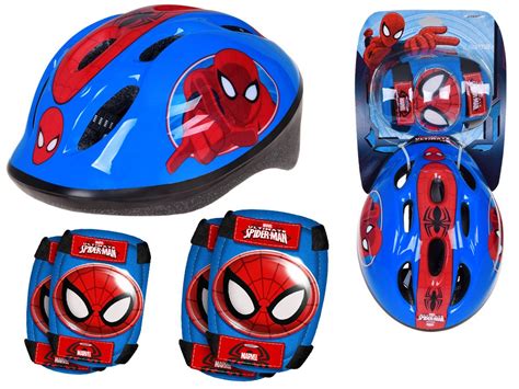 Spiderman Bike Helmet And Pads